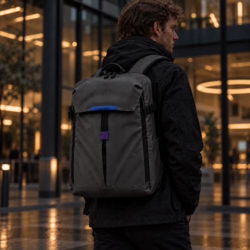 Urban Commuter Backpack - Grey